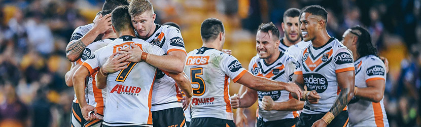 camisetas rugby Wests Tigers